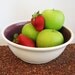 Plum Purple Pottery Serving Bowl