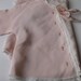 Vintage Pink Lacy Baby Kimono