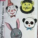Childrens Animal Pillow Pattern 4 Animals With Iron On Transfers circa 1960s Simplicity 3700 UNCUT
