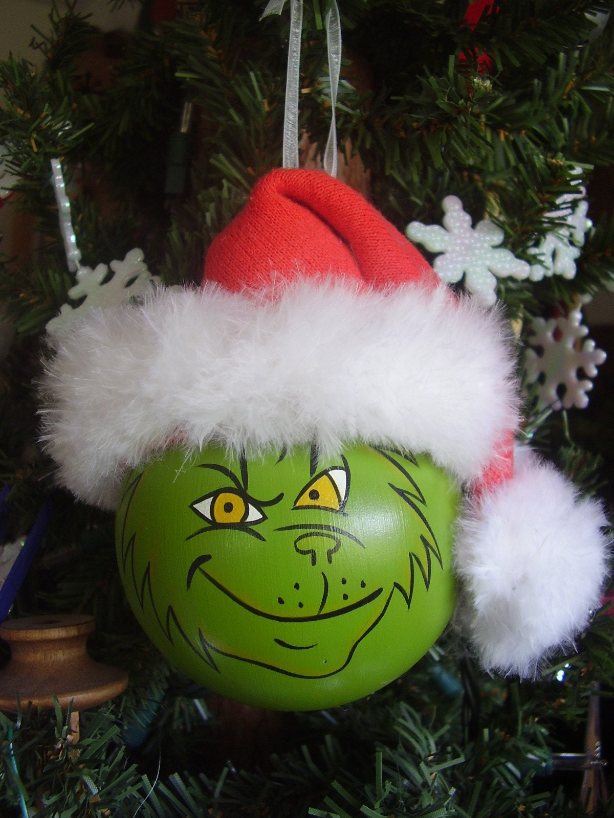 grinch lightbulb ornament grinch lightbulb ornament