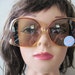 1980s vintage Oversized Sunglasses ... NEVER WORN