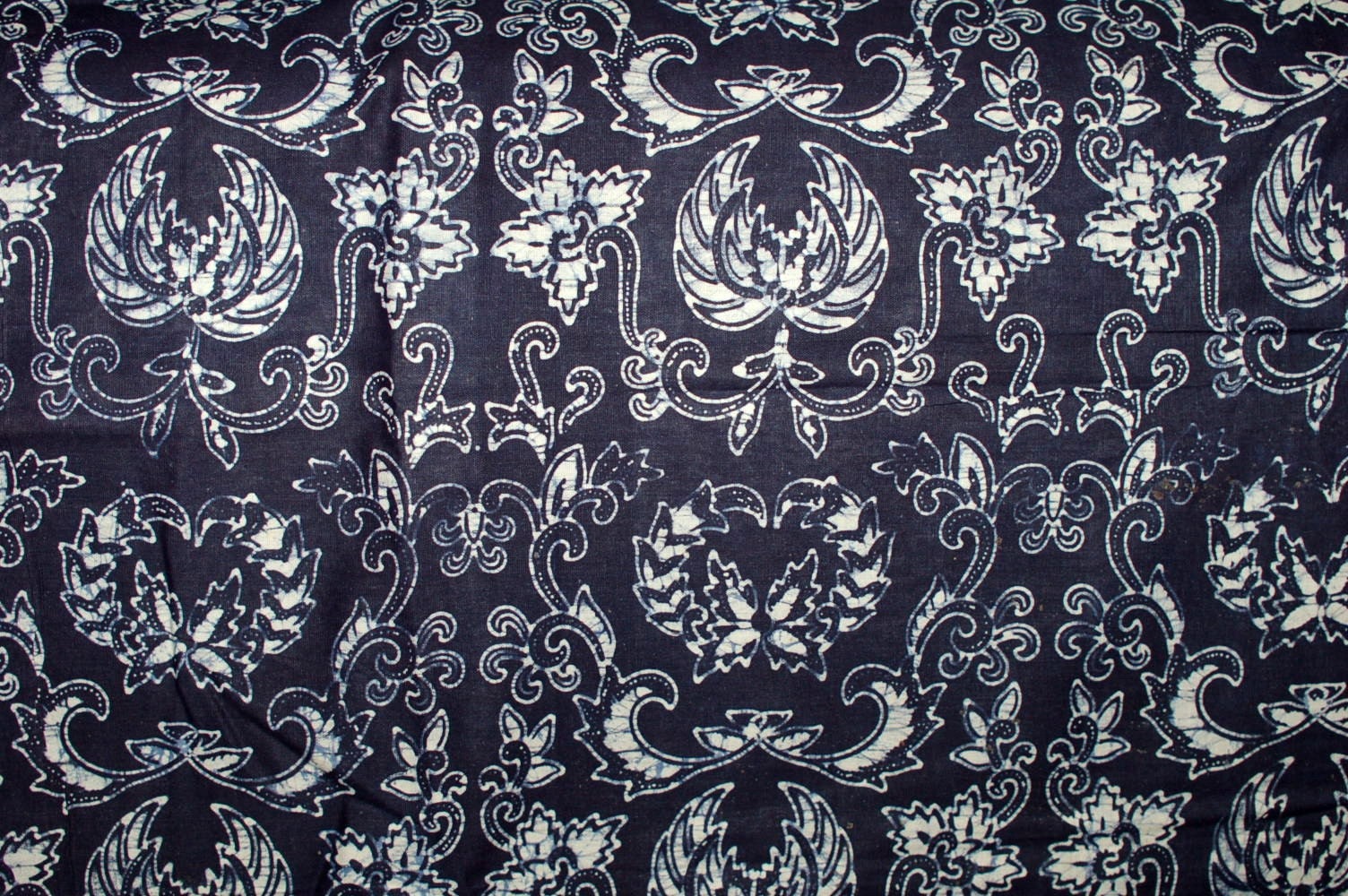 Classic Blue White Batik Java