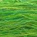 Thread selection - bright lime green