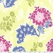 SALE---1 yard---Party Dress in Sprout, Secret Garden, Sandi Henderson, Michael Miller Fabrics