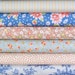 California Girl half yard bundle--6 pieces---3 yards total--Fig Tree and Company for Moda Fabrics