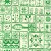 ON SALE---Summersville---Metro Floral Scandi in Light Green---1 yard--Lucie Summers for Moda Fabrics