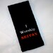 Vegan Inspired Kitchen Towel - I Worship Seitan