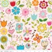 Sunny Happy Skies Pink Main - Clearance 1/2 Yard