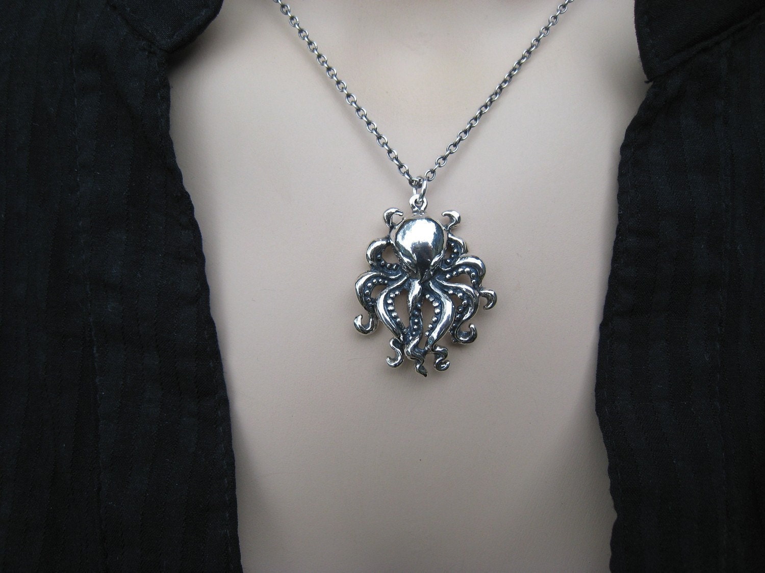 Mens octopus necklace Clearance