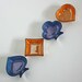 Noritake Lusterware Playing Card Suits Nut Dishes