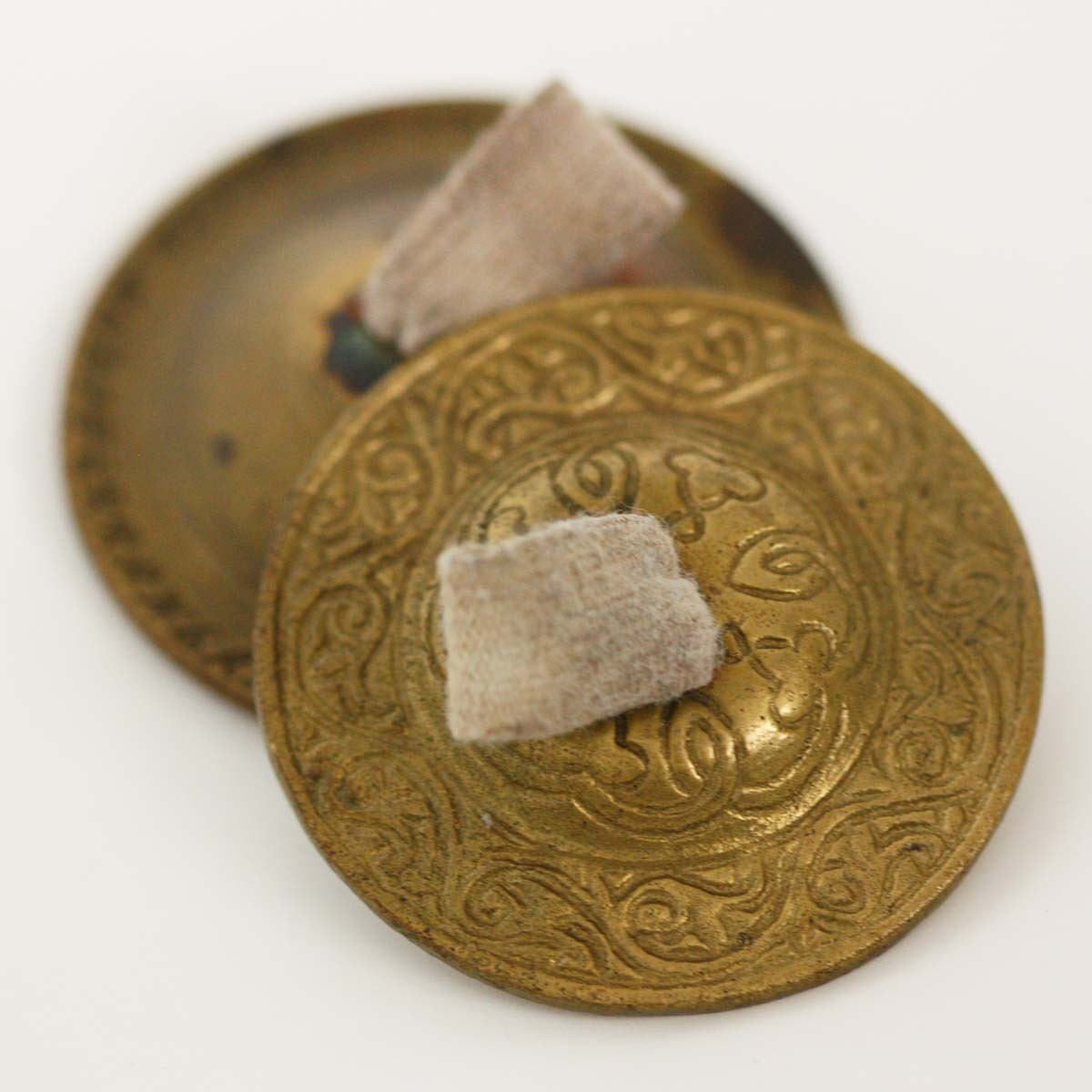 Vintage Saroyan Zills Brass Finger Cymbals by backstashandbygones