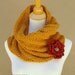 Cecily Chunky Cowl-Sienna