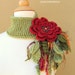 Brick Flower Scarflette