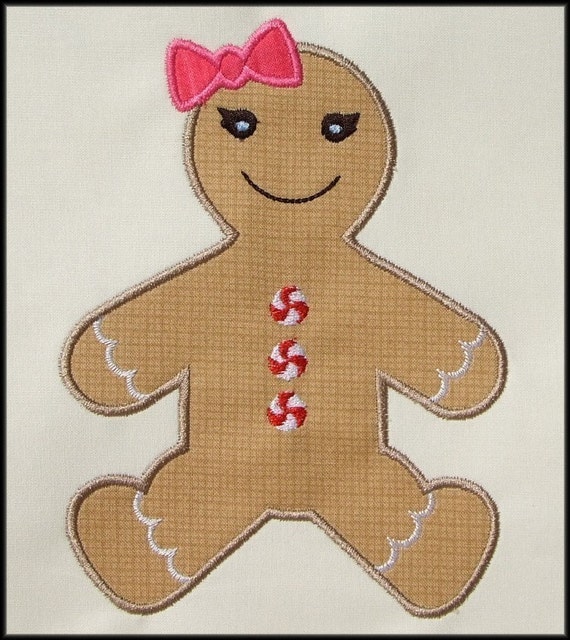 for page coloring girl Girl Gingerbread girl Gingerbread applique