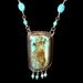 Navajo inspired turquoise necklace