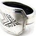 Spoon Ring Size 8 Nuart pattern Art Deco