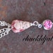 Buddah Belly Ceramic N Crystals DeSIGNeR Belly Button Ring Pink and Pretty