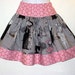 Grey Ghastlies Twirl Skirt, Sizes 6M up to 10 Years