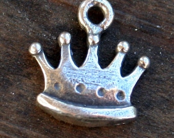 Little Crown Charm Sterling Silver CH80