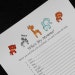 Baby Shower Games, name the baby animals, set of 25