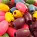 SALE - 100 Oval Wood Beads Mix 10x6mm - 100 pc - 2642