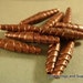 10 Copper Spacer Spiral 25x5mm Antique Copper - 10 pc - 4986