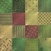 Digital Scrapbooking Background Paper Pack - Colors of Christmas Green and Tan Country Christmas