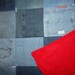 Jean Quilt Denim quilt Couch Throw READY to SHIP