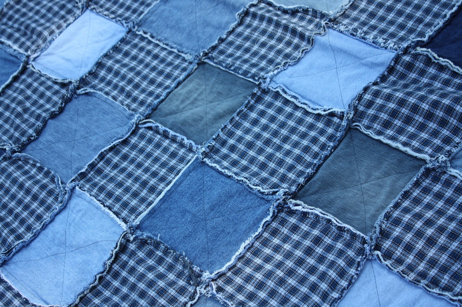 jean-quilt-denim-rag-throw-with-ragged-frayed-edges-handmade