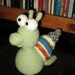 Crocheted Snail