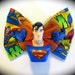 3D Superman Hair Bow Clip