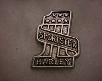vintage harley davidson pin
