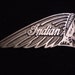 vintage pewter biker pin indian motorcycle