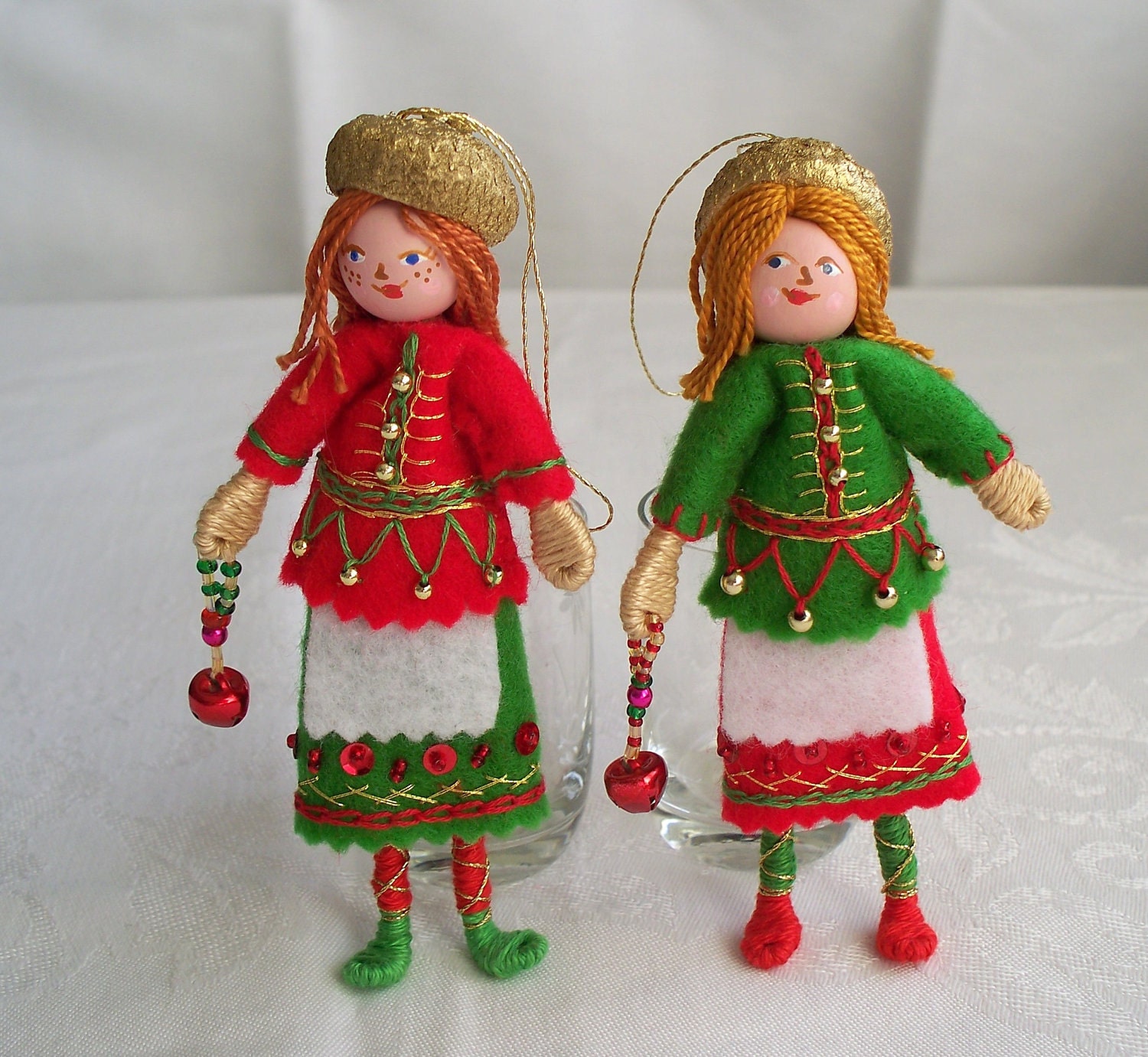 christmas tree ornaments santa s elves all dressed up christmas tree ornaments santa s elves all dressed up