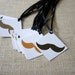 Mustache Gift Tags
