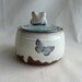 SALE Butterfly Sugar Pot