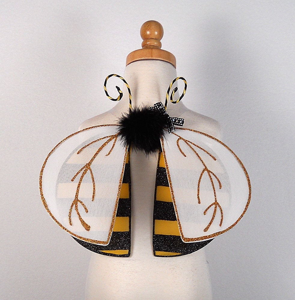 Bumblebee Costume Wings Child Fairy Wings Perfect for