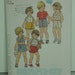 simplicity 7503, vintage 70s children's separates pattern, toddler girl size 3, chest 22 FREE SHIPPING to canada and usa