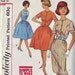 simplicity 4426 vintage 60s dress pattern, size 10, bust 31 FREE SHIPPING to canada and usa