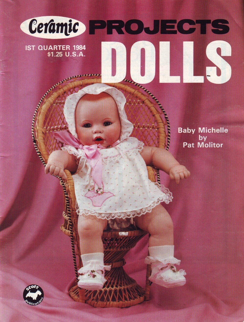 SALE vintage 80s ceramic and porcelain doll making by vintagevice