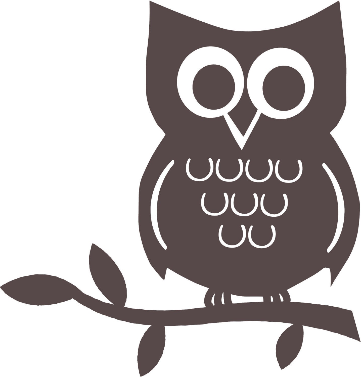 Download Vinyl decal the great Woot-ini Owl wall graphic