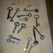 Antique Keys, Skeleton, Trunk, Post Office
