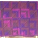 Burgundy Domino Afghan
