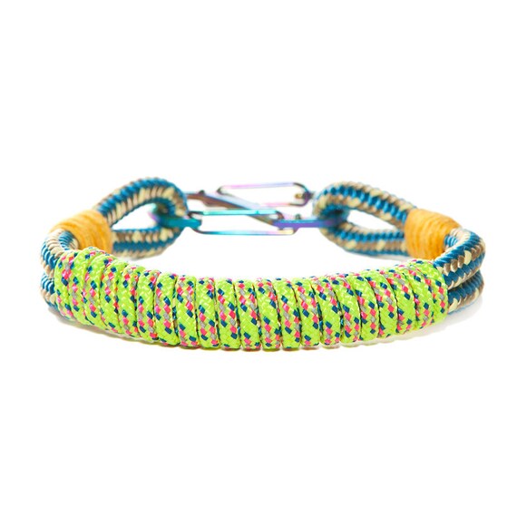 Items similar to Neon Camping Cord Bracelet Medium on Etsy