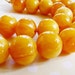 Light Caramel Bead, 13mm Round, Polyester