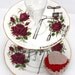 Cake Stand, Upcycled, Vintage Rose Micheldever FURTHER REDUCTION
