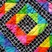 RESERVED FOR SONIA-Wall or table-Mini-rainbow