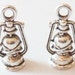 8 Lantern Charms (3D) 16x8mm