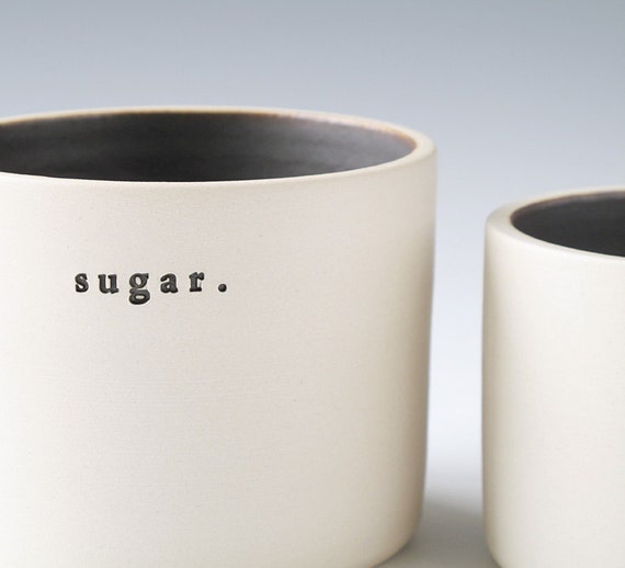 sugar salt & pepper set.