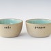 salt and pepper bowls.